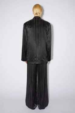 Acne Studios Double-breasted Satin Jacket -Acne Studios C90131 900 E