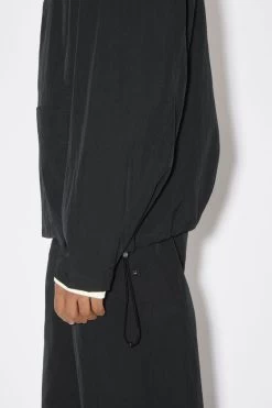 Acne Studios Nylon Hooded Jacket -Acne Studios C90145 900 D