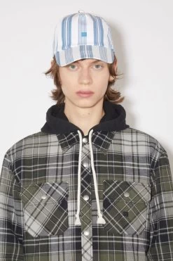 Acne Studios Check Hooded Jacket -Acne Studios C90146 DFF E