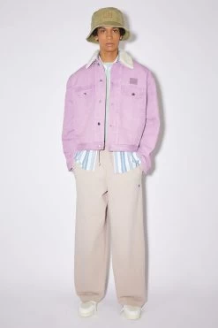 Acne Studios Face Logo Canvas Jacket