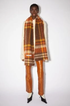 Acne Studios Heavy Plaid Scarf -Acne Studios CA0146 BOD C
