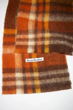 Acne Studios Heavy Plaid Scarf -Acne Studios CA0146 BOD D