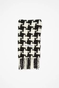 Acne Studios Houndstooth Scarf