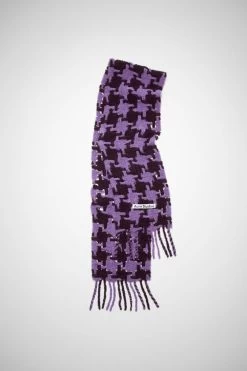 Acne Studios Houndstooth Scarf