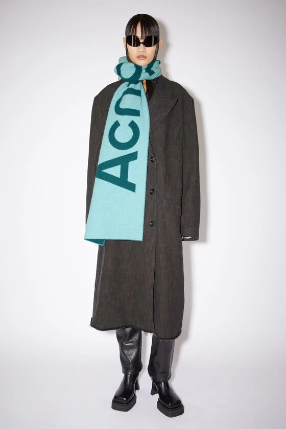 Acne Studios Logo Jacquard Scarf 4 Acne Studios Logo Jacquard Scarf – Image 2