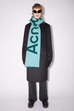 Acne Studios Logo Jacquard Scarf 8 Acne Studios Logo Jacquard Scarf -Acne Studios CA0154 CYZ C