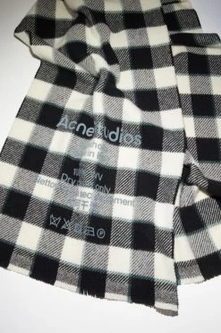 Acne Studios Check Wool Scarf -Acne Studios CA0155 BAN D