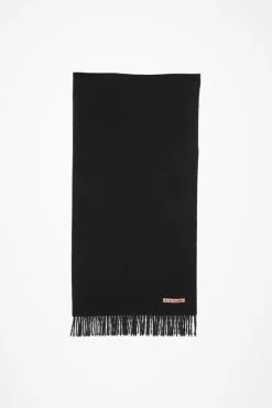 Acne Studios Cashmere Fringe Scarf - Narrow