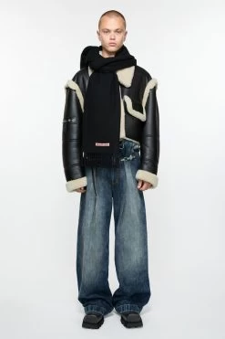 Acne Studios Cashmere Fringe Scarf - Narrow 8 Acne Studios Cashmere Fringe Scarf - Narrow -Acne Studios CA0156 900 C