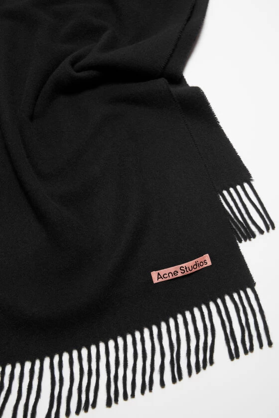 Acne Studios Cashmere Fringe Scarf - Narrow 6 Acne Studios Cashmere Fringe Scarf - Narrow – Image 4