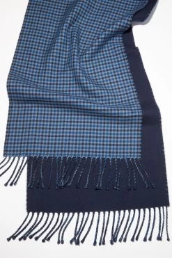 Acne Studios Contrast Logo Jacquard Wool Scarf 9 Acne Studios Contrast Logo Jacquard Wool Scarf -Acne Studios CA0202 885 D