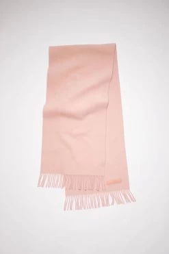 Acne Studios Wool Scarf Pink Label