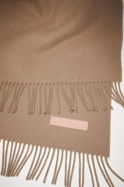 Acne Studios Rich Wool Fringe Scarf - Narrow -Acne Studios CA0215 AE2 D