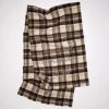 Acne Studios Wool Logo Print Checked Scarf -Acne Studios CA0216 AFQ A