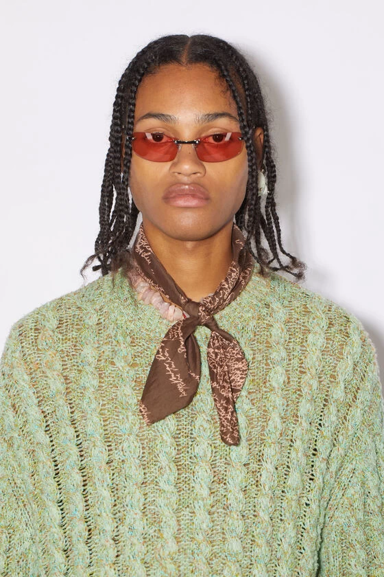 Acne Studios Printed Cotton Silk Scarf 5 Acne Studios Printed Cotton Silk Scarf – Image 3