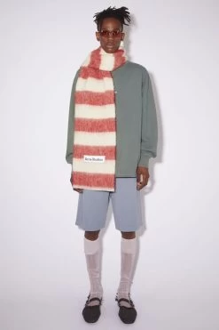 Acne Studios Wool-blend Stripe Scarf 8 Acne Studios Wool-blend Stripe Scarf -Acne Studios CA0245 AGV C