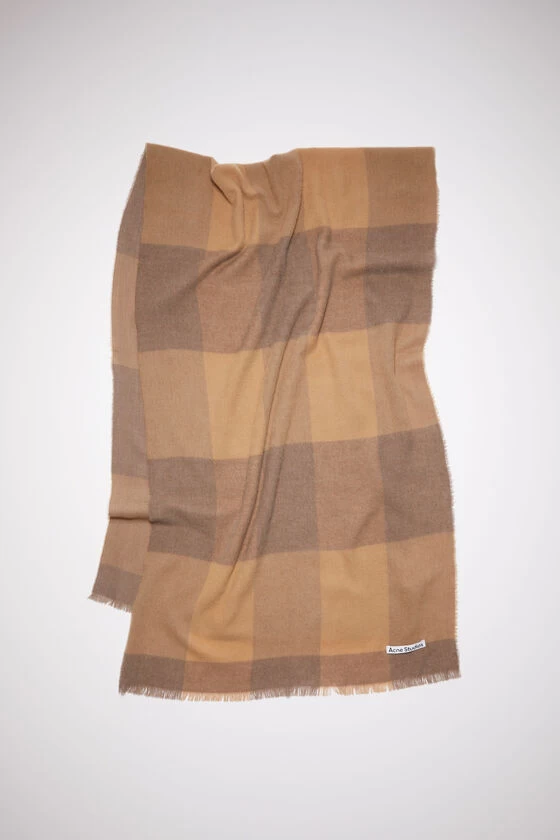 Acne Studios Check Wool Scarf 3 Acne Studios Check Wool Scarf