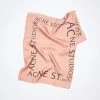 Acne Studios Silk Logo Scarf - Medium -Acne Studios CA0249 416 A