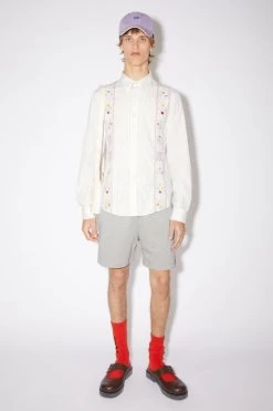 Acne Studios Embroidered Button-up Shirt