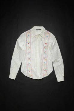 Acne Studios Embroidered Button-up Shirt -Acne Studios CB0040 AET E