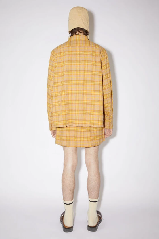 Acne Studios Check Flannel Button-up Shirt 4 Acne Studios Check Flannel Button-up Shirt – Image 2