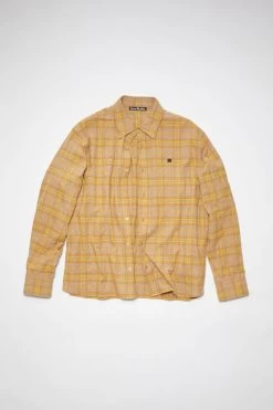 Acne Studios Check Flannel Button-up Shirt 11 Acne Studios Check Flannel Button-up Shirt -Acne Studios CB0041 BOD E