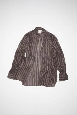 Acne Studios Stripe Button-up Shirt