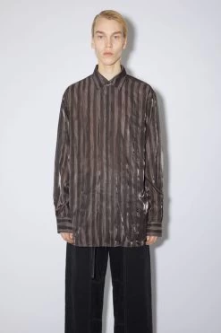 Acne Studios Stripe Button-up Shirt -Acne Studios CB0046 AO D