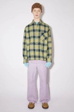 Acne Studios Check Button-up Shirt