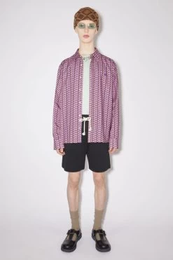 Acne Studios Face Print Shirt