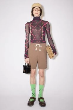 Acne Studios Fleece Shorts -Acne Studios CE0024 BLG D