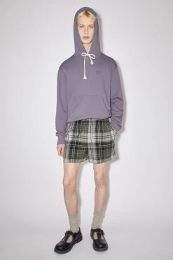 Acne Studios Check Flannel Shorts