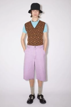 Acne Studios Canvas Cotton Shorts