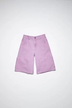Acne Studios Canvas Cotton Shorts -Acne Studios CE0036 DF9 D