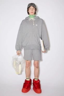 Acne Studios Hooded Zippered Sweatshirt