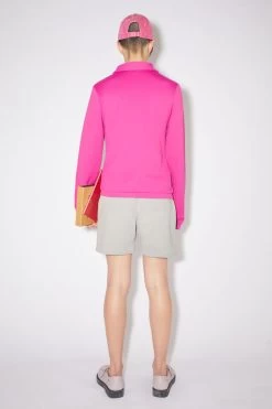 Acne Studios Tech Jersey Zippered Sweater -Acne Studios CI0118 ACT E