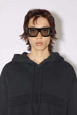 Acne Studios Logo Tape Hoodie 8 Acne Studios Logo Tape Hoodie -Acne Studios CI0128 900 C