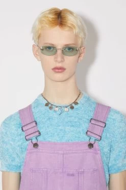 Acne Studios Regular Fit Canvas Dungarees -Acne Studios CK0081 DF9 C