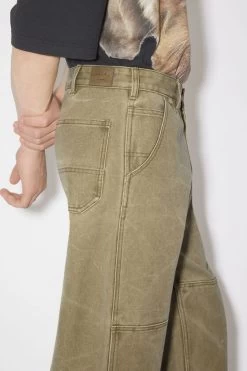 Acne Studios Regular Fit Canvas Trousers -Acne Studios CK0083 CVI D