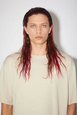 Acne Studios Face Logo Patch T-shirt -Acne Studios CL0108 633 D