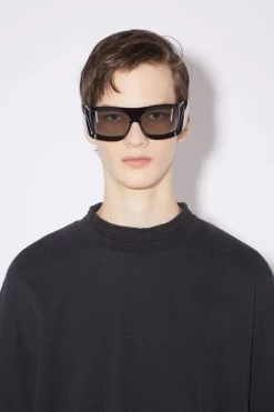 Acne Studios Logo Tape T-shirt -Acne Studios CL0193 900 C