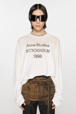 Acne Studios Logo Long Sleeve T-shirt