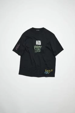 Acne Studios Scribbles T-shirt -Acne Studios CL0210 BM0 D